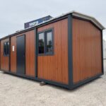 eladó újszerű állapotú 6,5 x 3 m mobilház berendezés nélkül