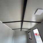 eladó újszerű állapotú 6,5 x 3 m mobilház berendezés nélkül