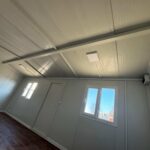 eladó újszerű állapotú 6,5 x 3 m mobilház berendezés nélkül