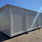 eladó újszerű állapotú 6,5 x 3 m mobilház berendezés nélkül