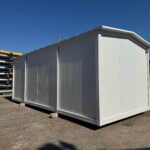 eladó újszerű állapotú 6,5 x 3 m mobilház berendezés nélkül