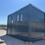 Eladó 16 lábas irodakonténer komplett WC-helyiséggel