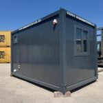 Eladó 16 lábas irodakonténer komplett WC-helyiséggel