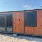 eladó újszerű állapotú 6,5 x 6 m duplex mobilház