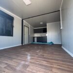 eladó újszerű állapotú 6,5 x 6 m duplex mobilház