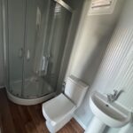 eladó újszerű állapotú 6,5 x 6 m duplex mobilház
