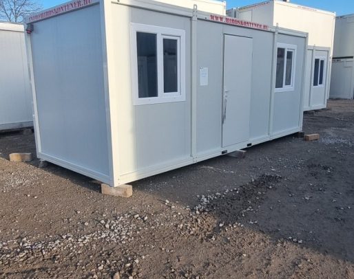 könnyített kivitelű 20' irodakonténer